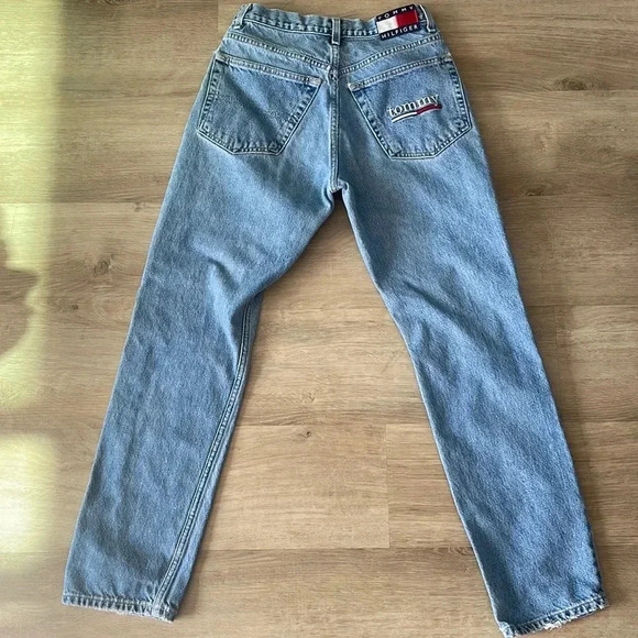 Vintage 90s Tommy Hilfiger Tommy Jeans size 5/30 - Picture 2 of 10